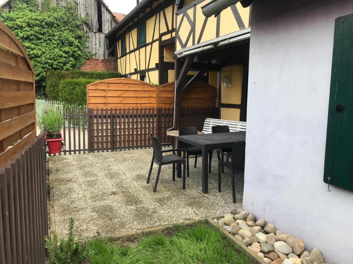 Gite Plain-Pied Avec Jardin Du Centre Alsace Ebersheim Eksteriør bilde
